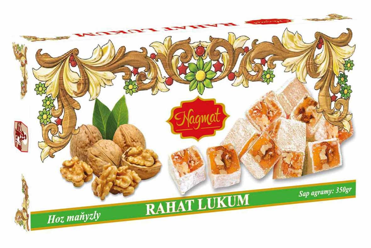 cevizli rahat-lokum 250 gr. — Rahat Lukum ürünü