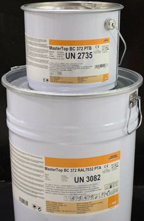 MasterTop BC372 (Two-component, solvent-free, self-levelling colored epoxy for industrial resin coatings) — product by Камил…