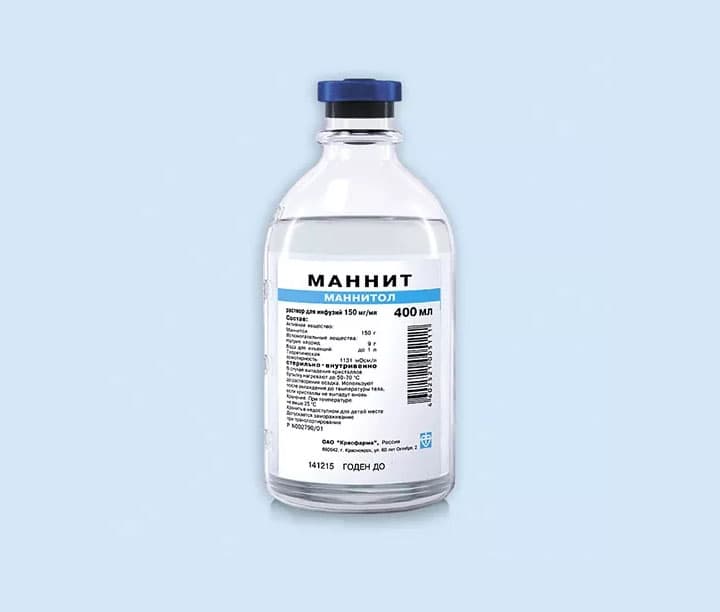 раствор маннитола 10 % — product by Объединение Туркмендермансенагат