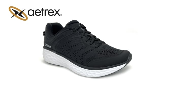 Men’s sneakers CHASE BLACK — product by Aetrex