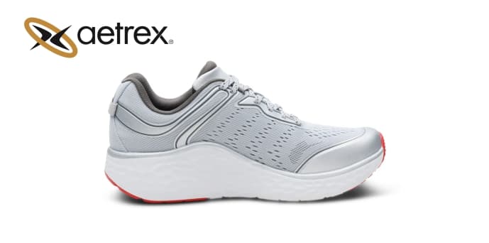 Men’s sneakers CHASE SILVER — product by Aetrex