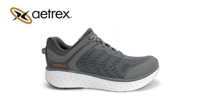 Men’s sneakers CHASE GREY — product by Aetrex