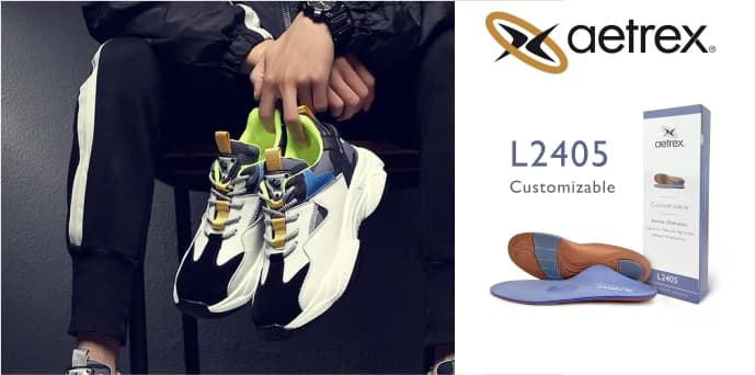 Men’s insoles L2405 — product by Aetrex