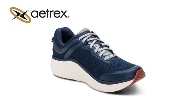 Men’s sneakers CHASE BLUE — product by Aetrex