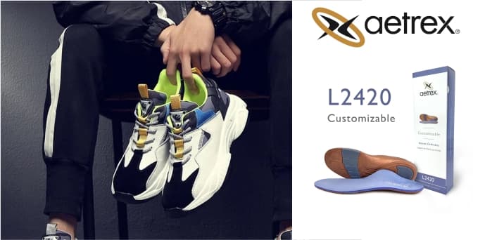 Men’s insoles L2420 — product by Aetrex