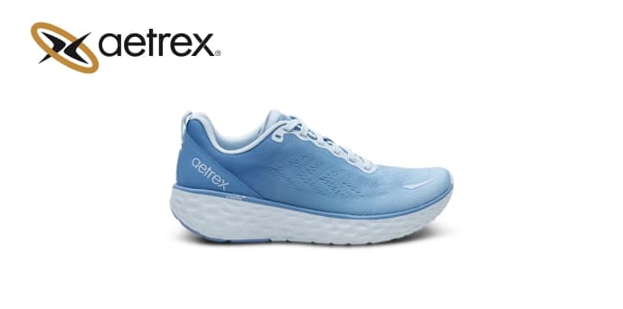 Women’s sneakers Danika Arch Support Sneaker Blue — product by Aetrex