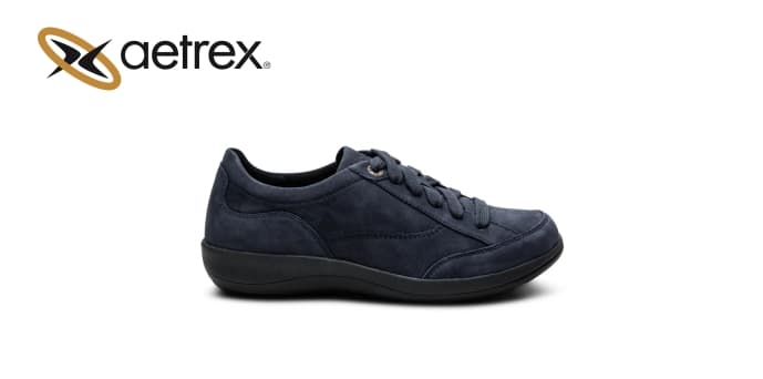 Women’s sneakers DAHLIA NAVY — product by Aetrex
