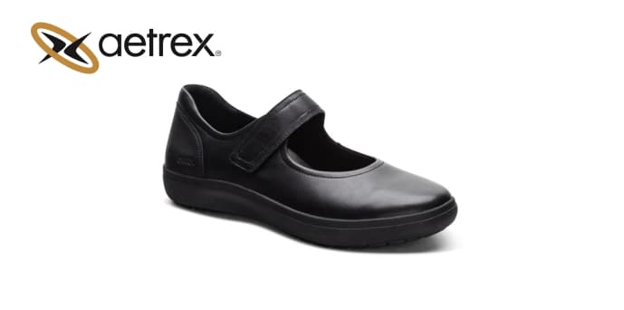 Women’s shoes ERICA BLACK WIDE — product by Aetrex