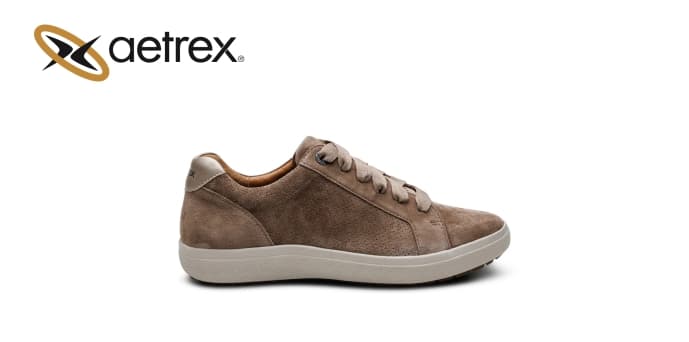 Women’s sneakers COURTNEY TAUPE — product by Aetrex