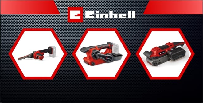Ленточные шлифмашины — товар компании Einhell