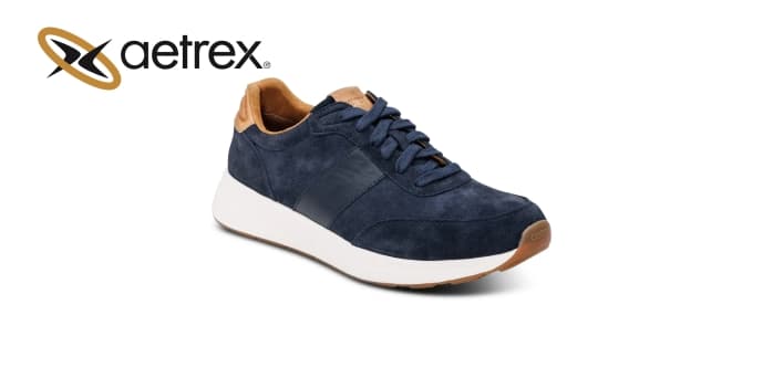 Men’s sneakers GRAHAM NAVY — product by Aetrex