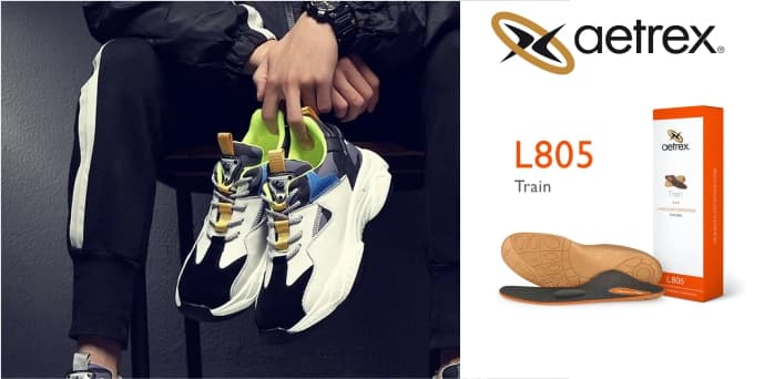 Men’s insoles L805 — product by Aetrex