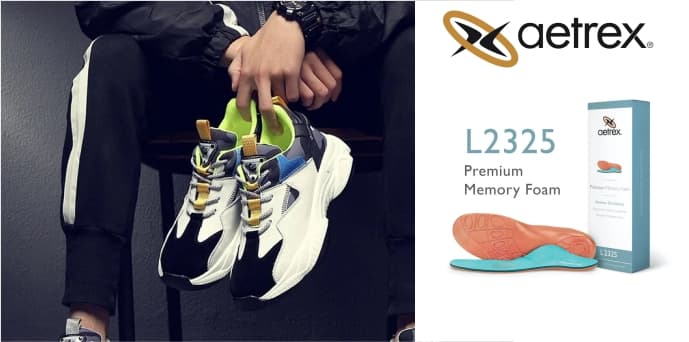 Men’s insoles L2325 — product by Aetrex