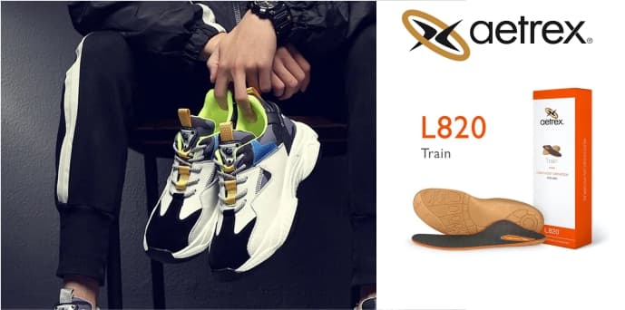 Men’s insoles L820 — product by Aetrex