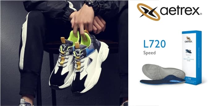 Men’s insoles L720 — product by Aetrex