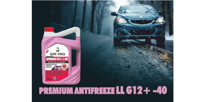 Premium Antifreeze LL G12+ -40 — product by ŞIR ÝAG