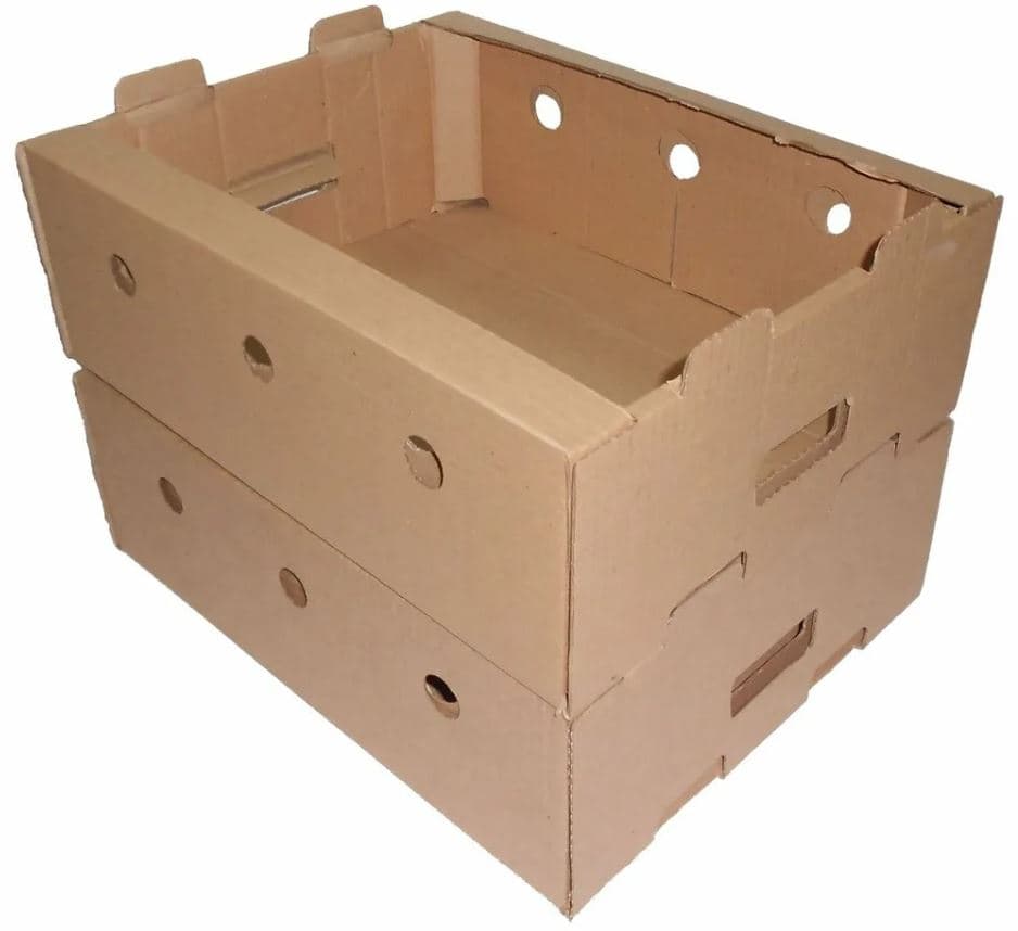 corrugated trays and corrugated packaging — product by Топрак