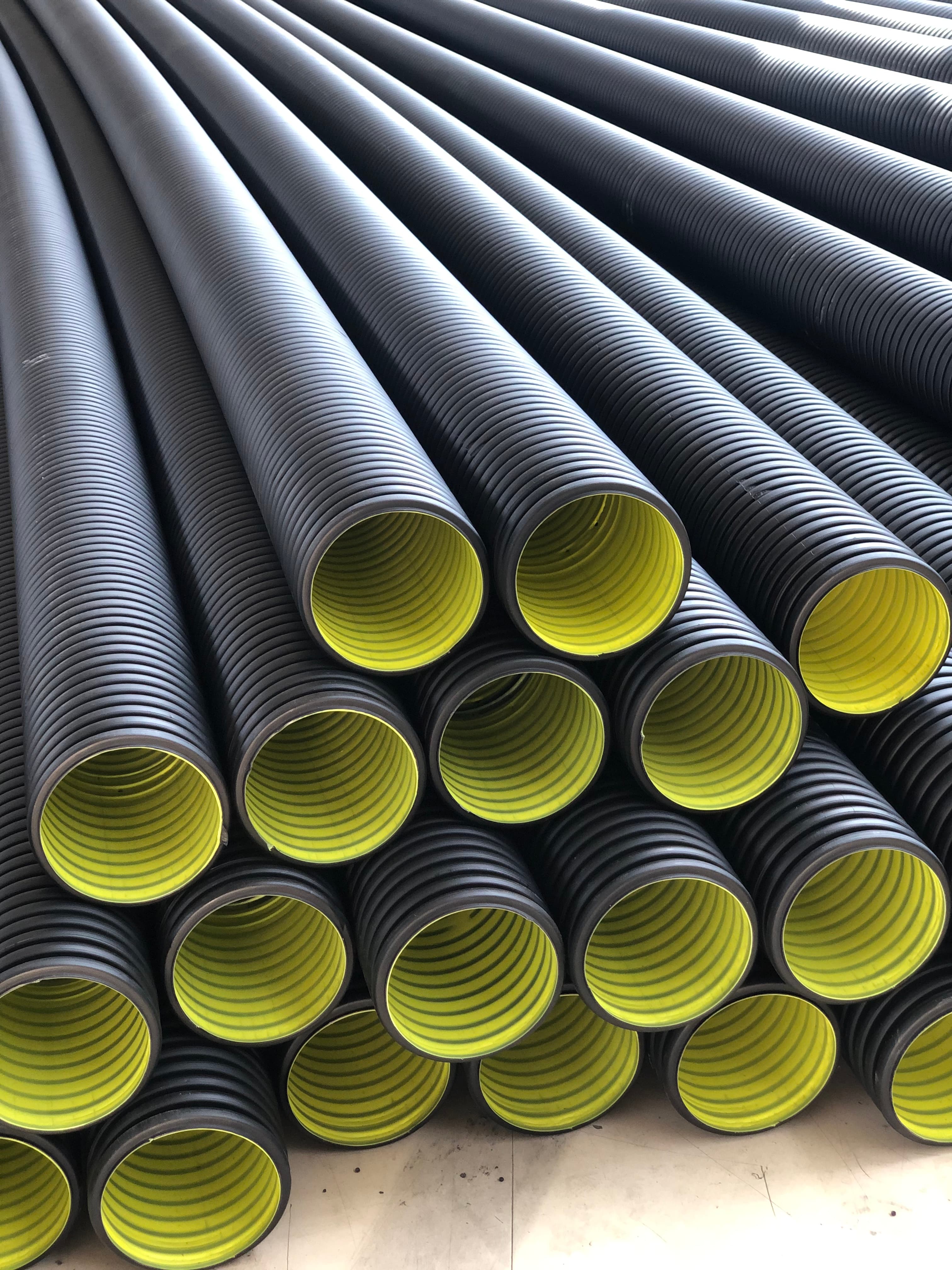 corrugated PE pipes for sewage — product by Туркмен сенагат