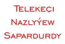 Nazliyev Sapardurdy logo