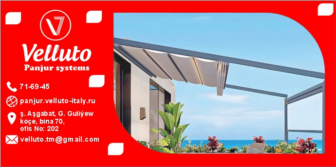 Geri çekilebilir tenteli pergola
